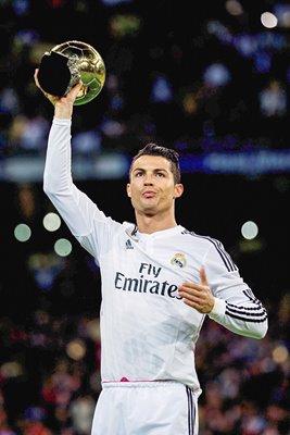 Cristiano Ronaldo Real Madrid Golden Boot