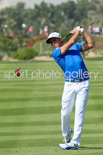 Rickie Fowler Abu Dhabi Golf Championship 2015