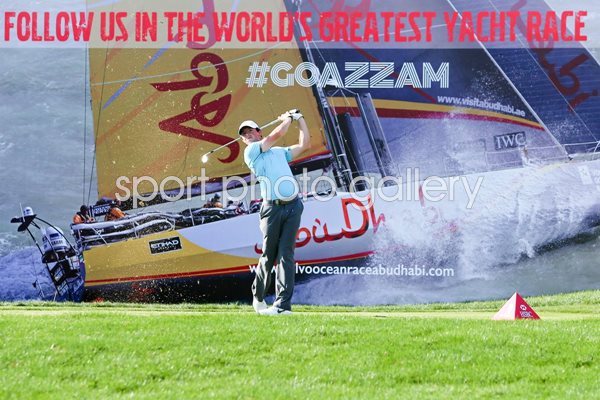 Rory McIlroy Hits Hole In One Abu Dhabi 2015