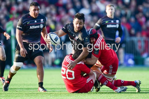 Billy Vunipola Saracens v Munster 2015