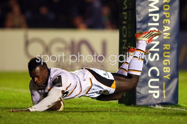 Christian Wade Wasps v Harlequins 2015