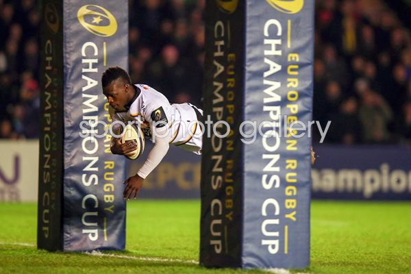 Christian Wade Wasps v Harlequins 2015
