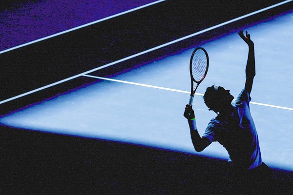  Roger Federer Silhouette