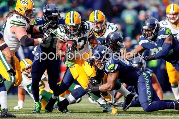 Eddie Lacy Packers v Seahawks 2015