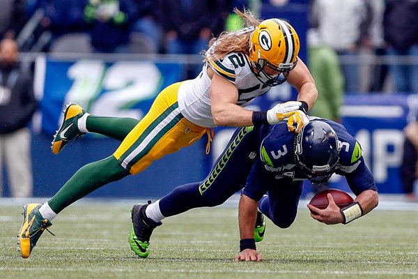 Clay Matthews Packers v Seahawks 2015