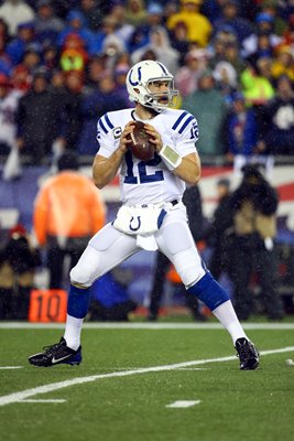 Andrew Luck Colts v Patriots 2015