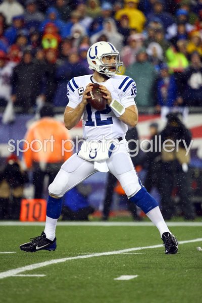 Andrew Luck Colts v Patriots 2015