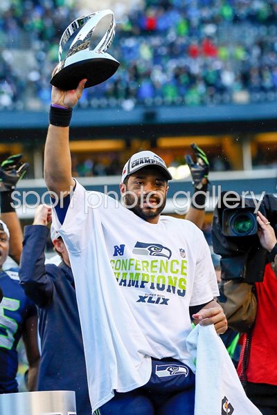 Russell Wilson Seahawks v Packers 2015