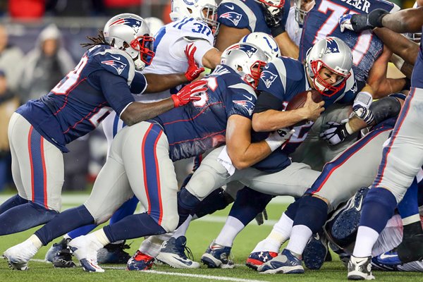 Tom Brady Patriots v Colts 2015