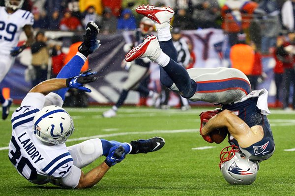 Julian Edelman Patriots v Colts 2015