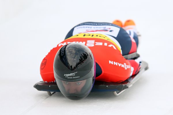 Lizzy Yarnold Skeleton World Cup St Moritz 2014