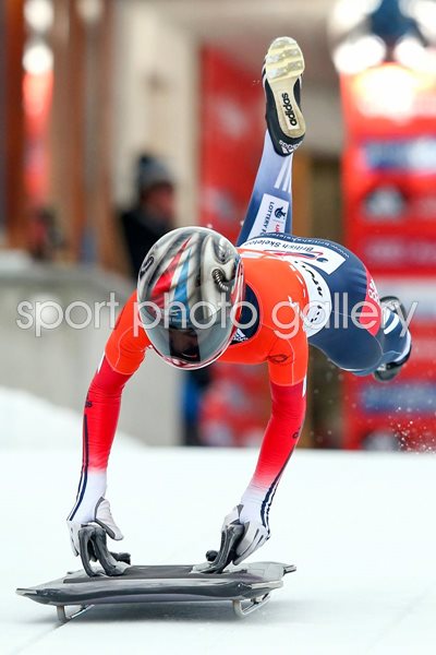 Shelley Rudman Skeleton World Cup St Moritz 2014