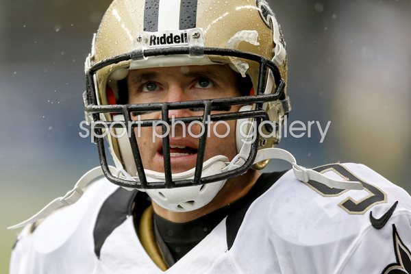 Drew Brees New Orleans Saints Quarterback Playoffs 2014