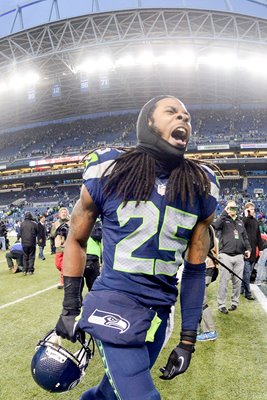 Richard Sherman Seattle Seahawks NFC Championship 2014