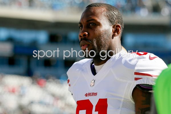 Anquan Boldin #81 of the San Francisco 49ers playoffs 2014
