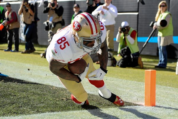 Vernon Davis San Francisco 49ers Touchdown catch 2014