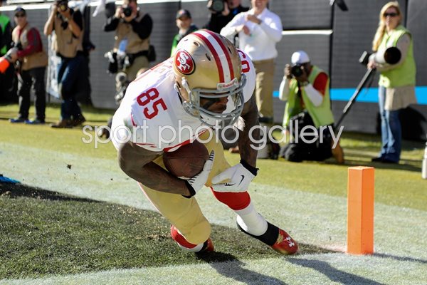 Vernon Davis San Francisco 49ers Touchdown catch 2014