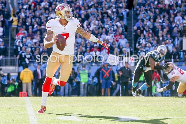 Colin Kaepernick San Francisco 49ers Quarterback playoffs 2014