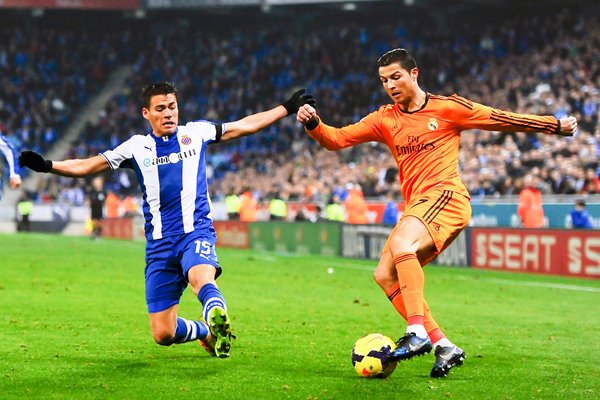 Cristiano Ronaldo of Real Madrid v Espanyol