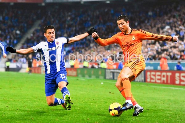 Cristiano Ronaldo of Real Madrid v Espanyol