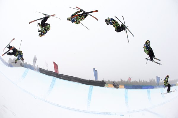 Mike Riddle Freeskiing Halfpipe Breckenridge 2014