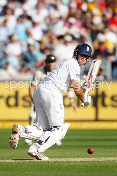Alastair Cook 4th Test Melbourne 2010 Ashes 
