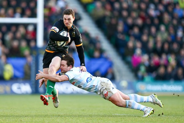 George North Northampton v Racing Metro Champions Cup 2015