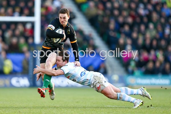 George North Northampton v Racing Metro Champions Cup 2015