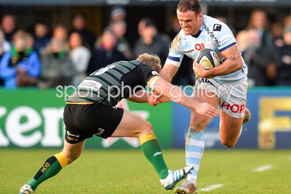 Jamie Roberts Racing Metro 92 v Northampton Champions Cup