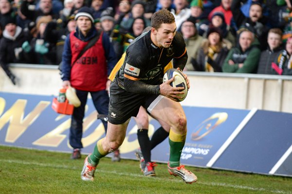 George North Northampton v Racing Metro 92 Champions Cup