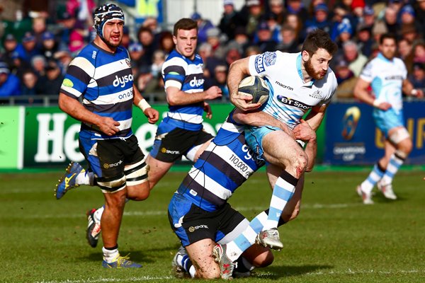 Tommy Seymour Glasgow v Bath Champions Cup 2015