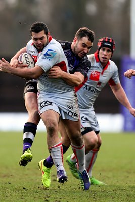 Thibault Regard Lyon Rugby v London Welsh Challenge Cup 2015