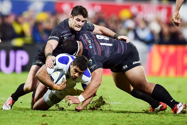 Wesley Fofana Clermont v Saracens Champions Cup 2015