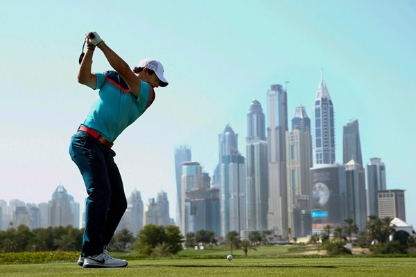 Rory McIlroy Dubai Desert Classic 2015