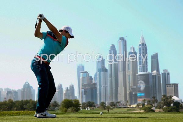 Rory McIlroy Dubai Desert Classic 2015