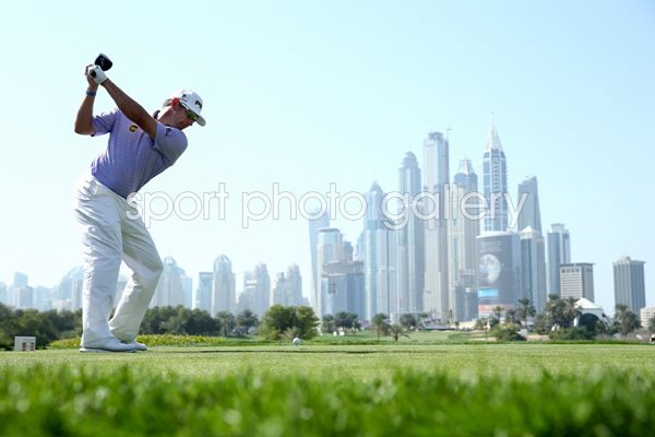 Lee Westwood Dubai Desert Classic 2015