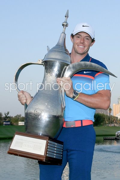 Rory McIlroy Dubai Desert Classic 2015