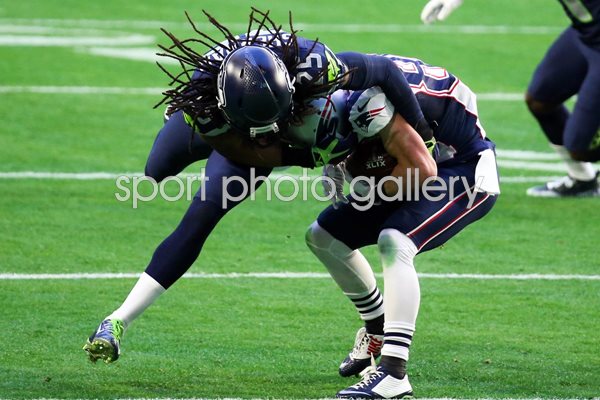 Richard Sherman Seahawks v Patriots Glendale 2015