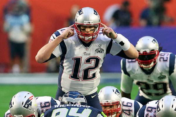 Tom Brady Patriots v Seahawks Glendale 2015