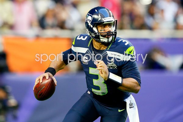 Russell Wilson Seahawks v Patriots Glendale 2015