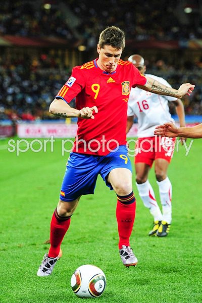 2010 FIFA World Cup - Torres on the attack