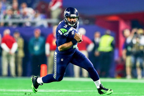 Russell Wilson Seahawks v Patriots Glendale 2015