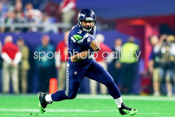 Russell Wilson Seahawks v Patriots Glendale 2015