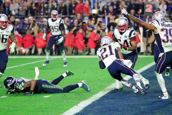 Malcolm Butler Patriots v Seahawks Glendale 2015