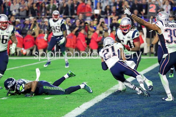 Malcolm Butler Patriots v Seahawks Glendale 2015