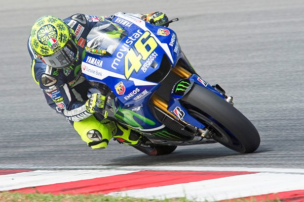 Valentino Rossi Yamaha Factory Racing Moto GP Testing 2015