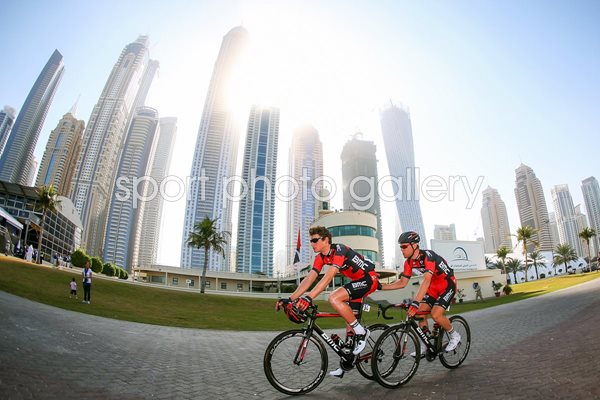 Stefan Kung & Klaas Lodewyck Tour of Dubai 2015