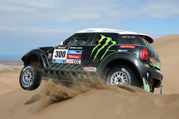 Stephane Peterhansel Mini X-Raid 2014 Dakar Rally