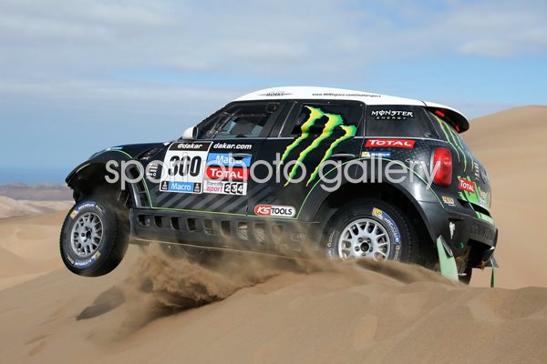 Stephane Peterhansel Mini X-Raid 2014 Dakar Rally