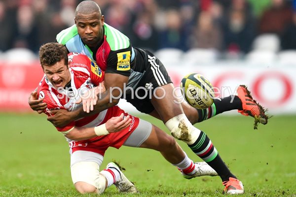 Billy Burns Gloucester v Harlequins 2015